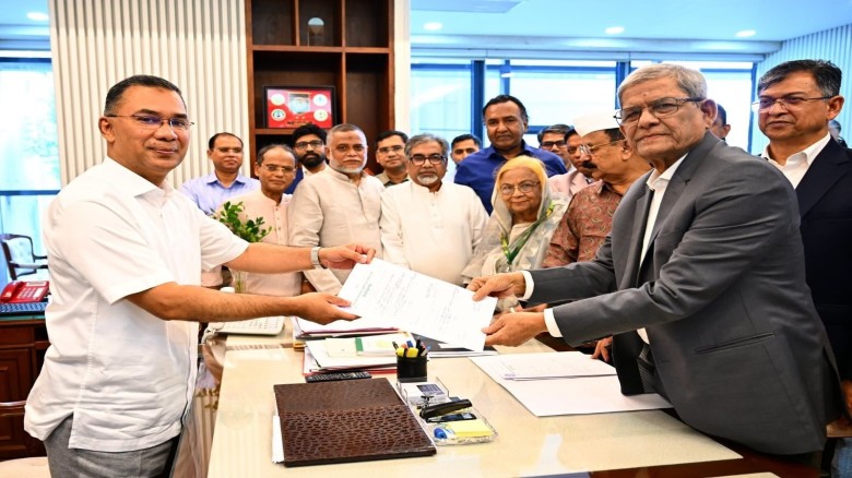 রাষ্ট্রপতি পদে দলের প্রার্থী হিসেবে মির্জা ফখরুলকে বেছে নিলেন প্রধানমন্ত্রী